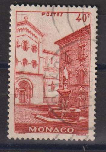 	 MONACO Y T N °172 oblitéré