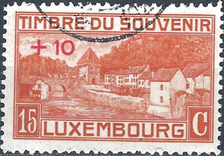 Luxembourg - 1921 - Y & T n° 139 - O.