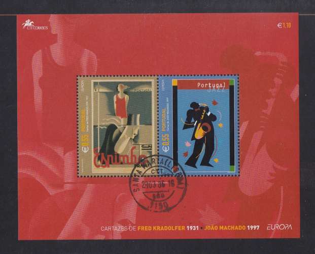 PORTUGAL  Y/T  Bloc n° 190     oblitéré    2003