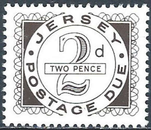Jersey - 1969 - Y & T n° 2 Timbres-taxe - MNH
