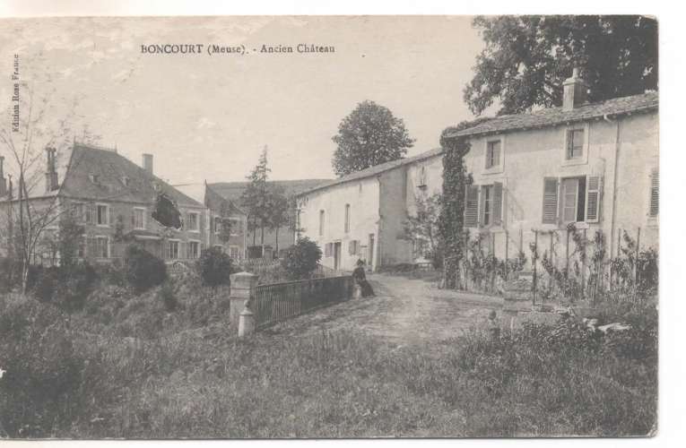 cpa 55  Boncourt Ancien Château
