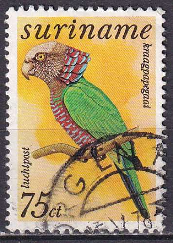 surinam ... P.A. n° 65  obliteré ... 1977