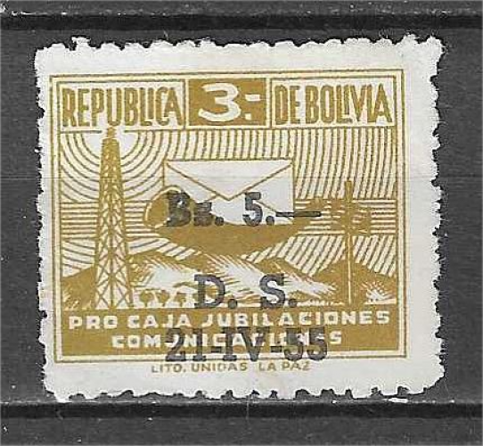 BOLIVIE bienfaisance YT 22