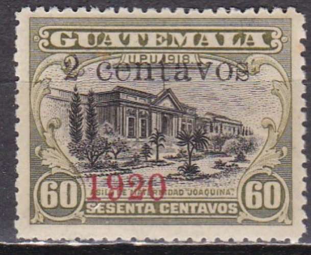 GUATEMALA N° 168 de 1920 neuf**