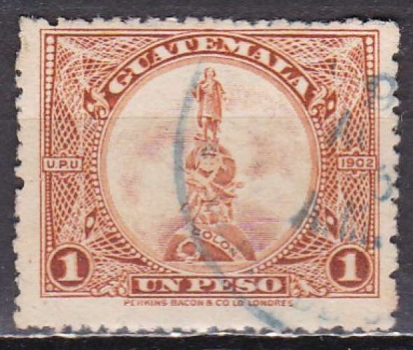 GUATEMALA N° 209 de 1924 oblitéré  