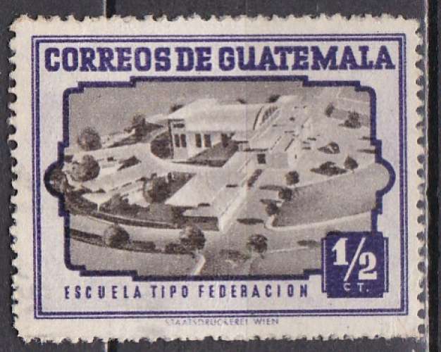 GUATEMALA N° 351 de 1951 oblitéré 