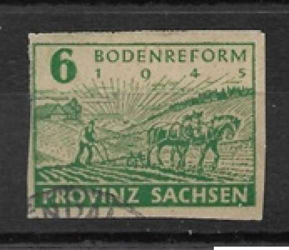 Allemagne occupation soviétique Saxe oblitere YT 20