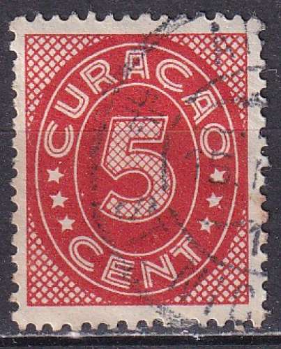 curaçao ... n° 17  obliteré ... 1889 