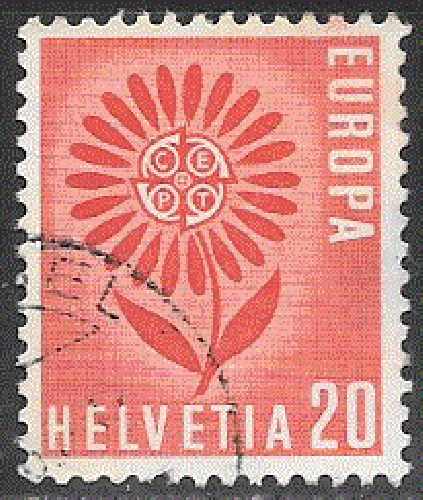 Suisse  - YT  735  obl - Europa (1964)