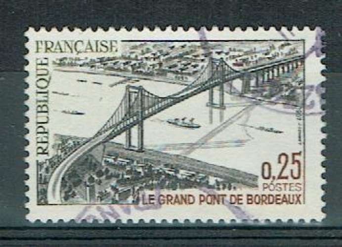 FRANCE 1967 - YT 1524 OBLITÉRÉ.
