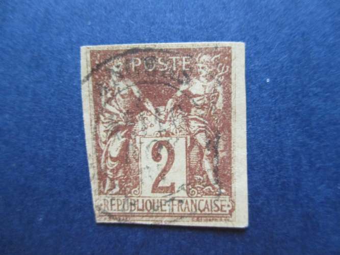 Colonies françaises y & t 38 obl 1878