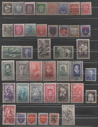 FRANCE 476--668 X OBL VOIR 5 SCANS