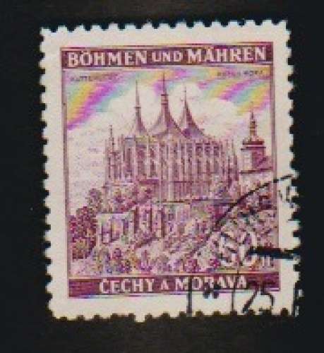 Bohemia and Moravia - Scott 29