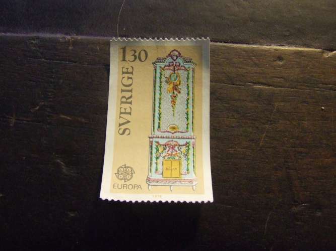 SVEZIA 1976 EUROPA  1,30 k NUOVO *