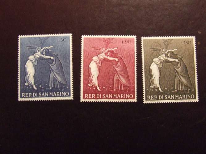 SAN MARINO 1968 NATALE NUOVO **