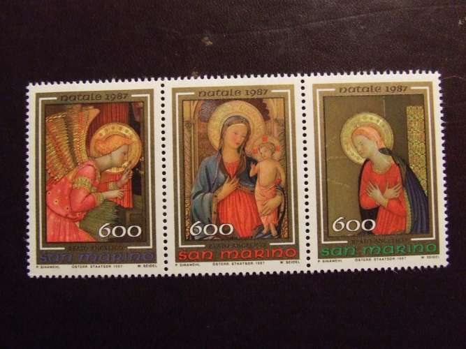 SAN MARINO 1987 NATALE NUOVO **