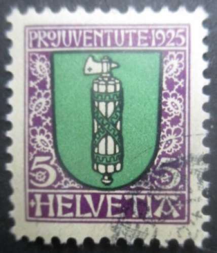 SUISSE N°218 oblitéré cote 1,50€