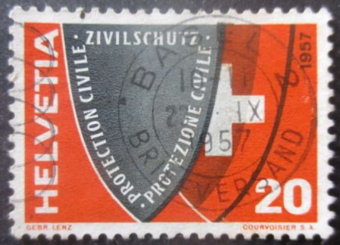 SUISSE N°588 oblitéré