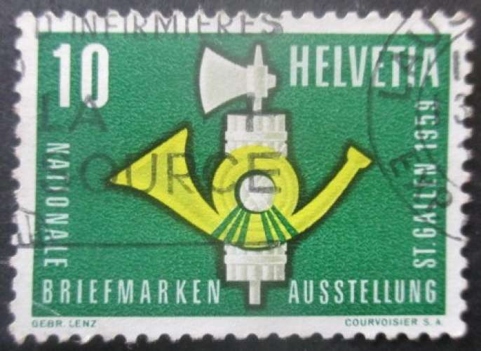 SUISSE N°622 oblitéré 