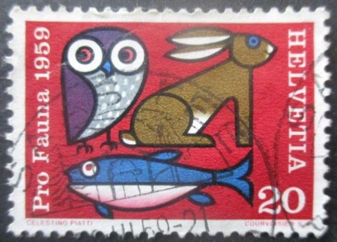 SUISSE N°623 oblitéré 