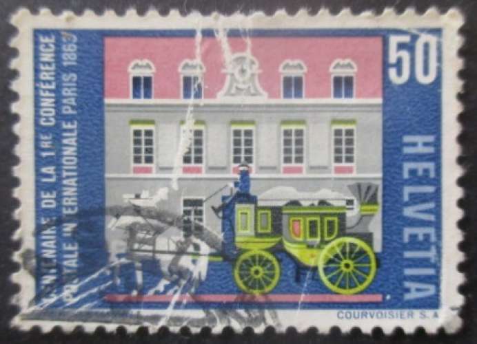 SUISSE N°710 oblitéré cote 1,50€