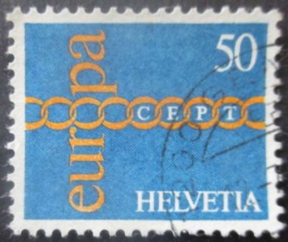 SUISSE N°883 Europa oblitéré 