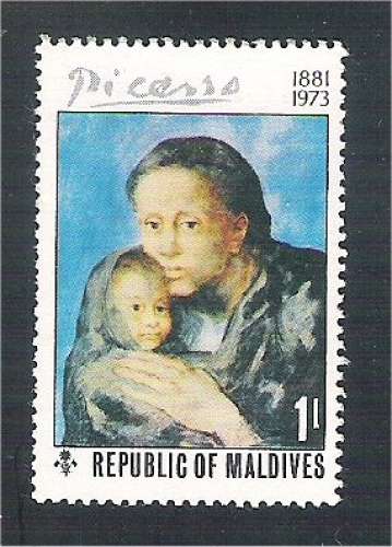 Maldive Islands - Scott 489 mint