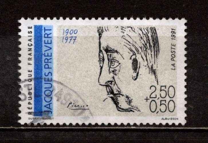 Timbre France n° 2685 oblitéré, TB