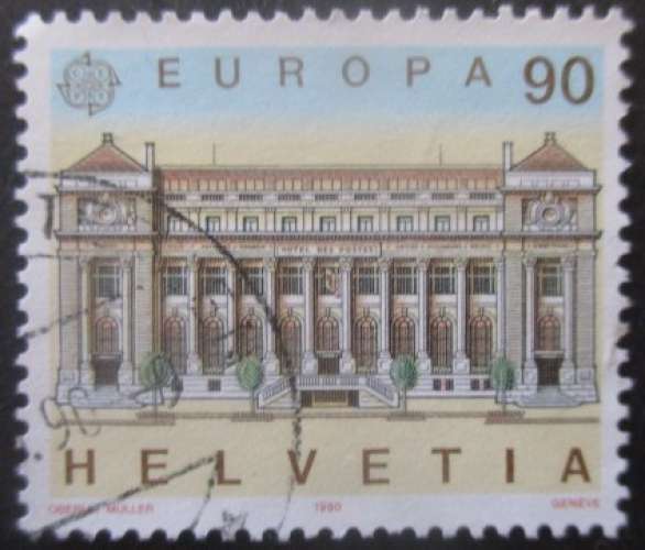 SUISSE N°1348 Europa oblitéré cote 1,50€
