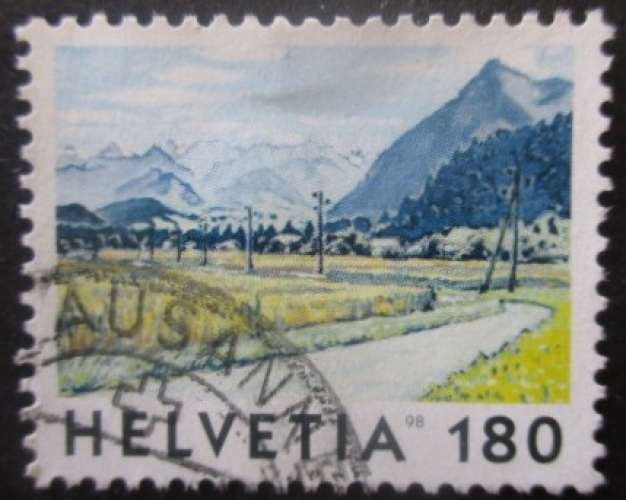 SUISSE N°1585 oblitéré cote 1,50€
