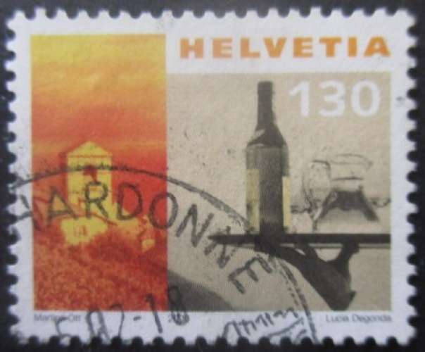 SUISSE N°1654B oblitéré cote 1,30€