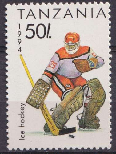 Tanzanie 1994 Y&T 1493 neuf ** - Jeux olympiques de Lillehammer 