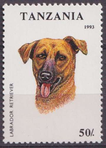 Tanzanie 1994 Y&T 1423 neuf ** - Chiens 