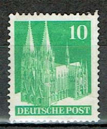 ALLEMAGNE OCCUPATION AAS 1948 - YT 48 (*) NEUF SANS GOMME.