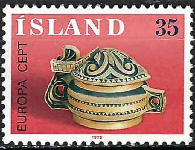 Islande - 1976 - Y & T n° 467 - Europa - MH