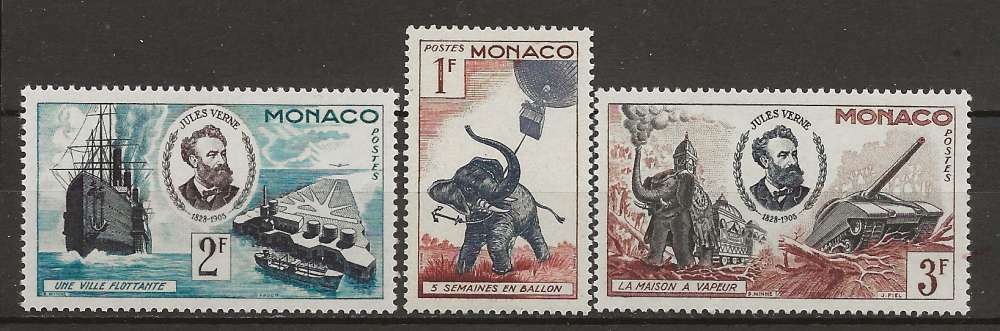   MONACO   ANNEE 1955 Y.T N°427à429 NEUF**  