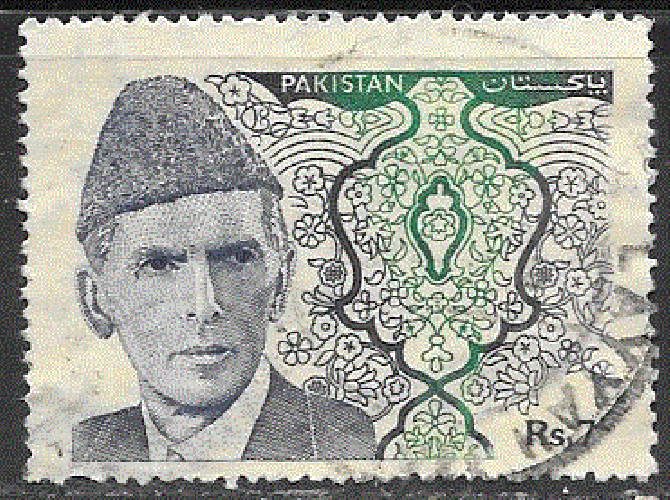 Pakistan  - YT  856  obl  - Mohammed Ali Jinnah (1994)