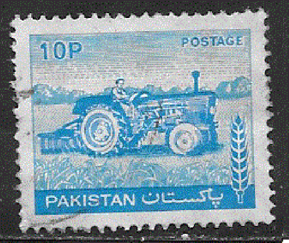 Pakistan  - YT  483  obl  - Tracteur (1979)
