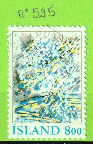 ISLANDE YT N°595 OBLIT