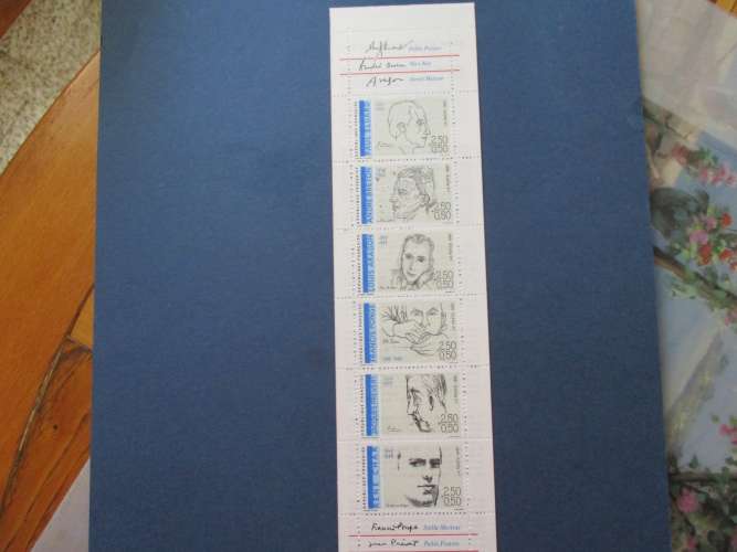 France y & t   carnet   ( bc 2687 ) 1991 non plié