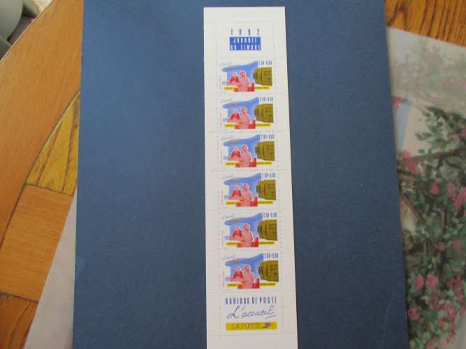 France y & t   carnet   ( bc 2744a ) 1992 non plié