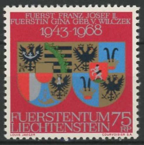 LIECHTENSTEIN neuf ** N° 450