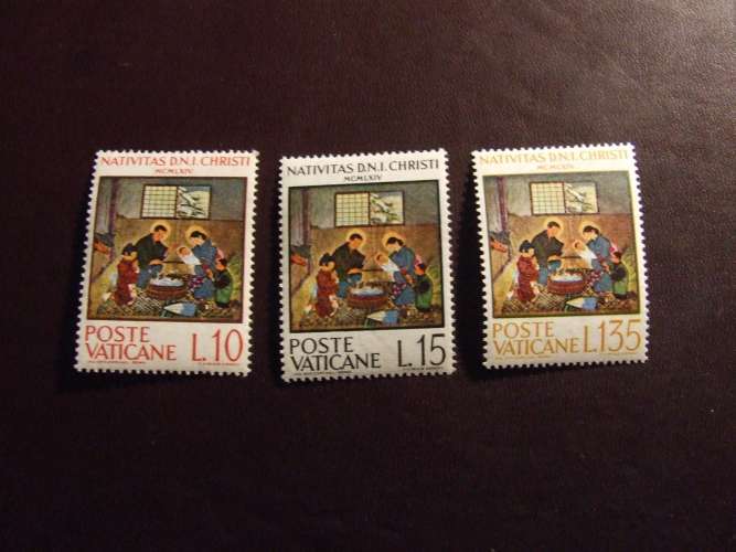 VATICANO 1964 NATALE NUOVO ** 