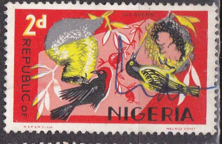 NIGERIA N° 226 de 1969 oblitéré 