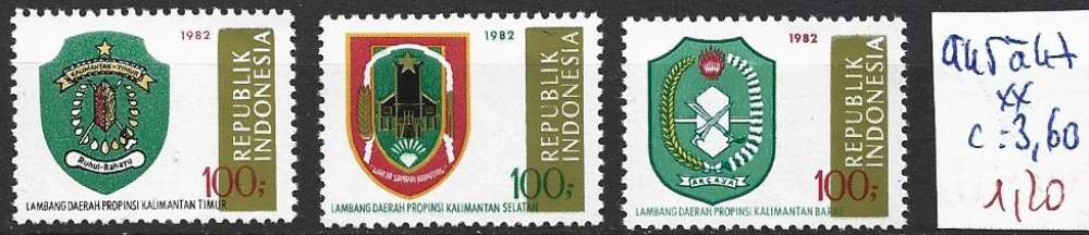 INDONESIE 945 à 947 ** côte 3.60 € 