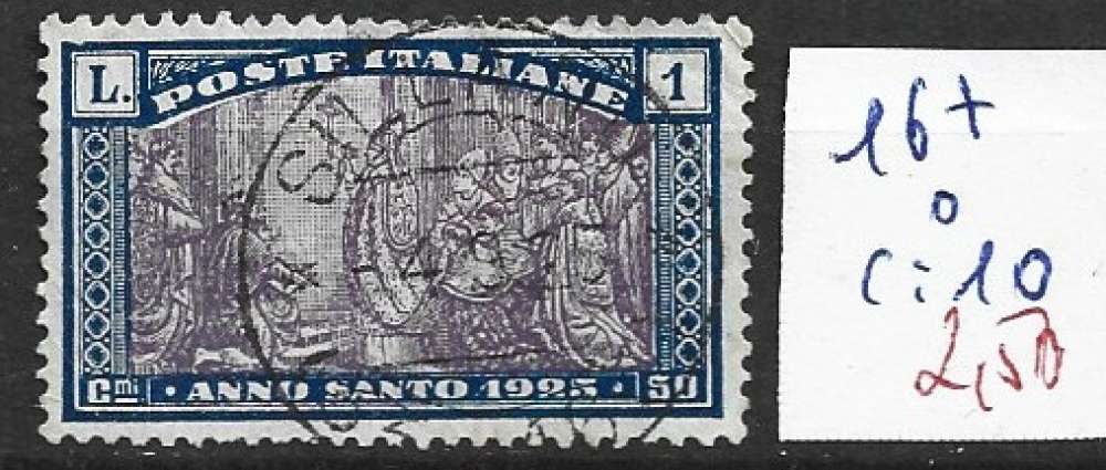 ITALIE 167 oblitéré côte 10 €