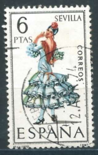 Espagne - Y&T 1626 (o) - Costumes régionaux -