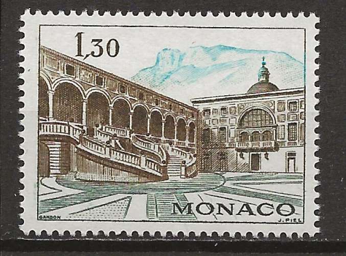   MONACO   ANNEE 1970 Y.T N°844 NEUF**