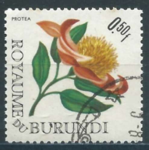 Burundi - Y&T 0172 (o) - Fleurs -