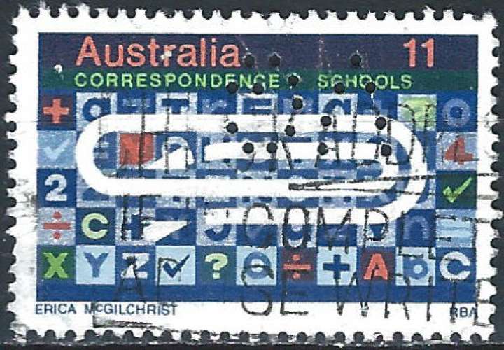Australie - 1974 - Y & T n° 550 - O. (perforé)